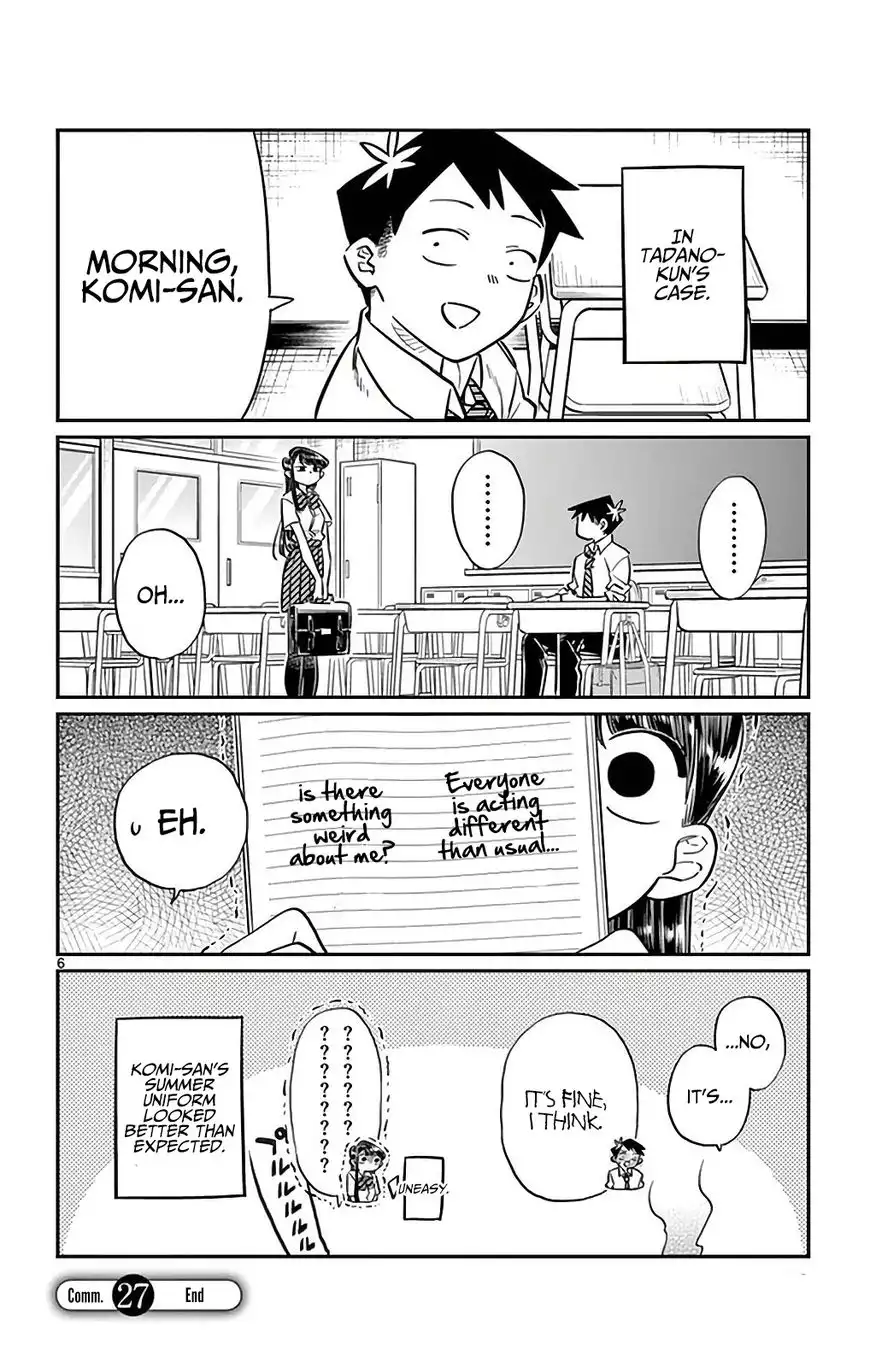 Komi-san wa Komyushou Desu Chapter 27 6